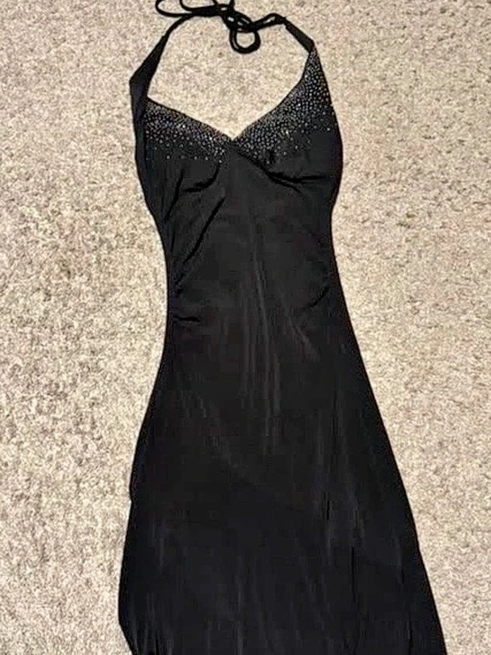 Black Halter Dress